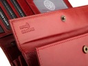 КОЖАНЫЙ КОШЕЛЕК ЖЕНСКИЙ Betlewski красный большой RFID в подарочной упаковке