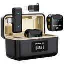 2 БЕСПРОВОДНЫХ МИКРОФОНА USB C, МАГНИТ APPLE ANDROID POWERBANK