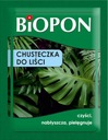 Biopon LEAF WIPES очищает и придает блеск
