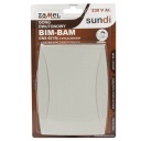ВЫКЛЮЧАТЕЛЬ ZAMEL GONG BIM-BAM 230В GNS-921/N-SZR