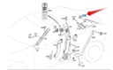 КРОНШТЕЙН ЗАДНЕЙ СТОЙКИ MERCEDES A0119888378