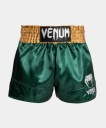 Venum Шорты для муай тай Classic Shorts, зеленые/золотые/белые, размер S
