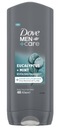 Dove Men+Care Эвкалипт+Мята Гель для душа 3 в 1 400 мл