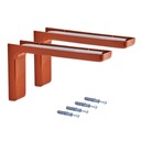 2 x WSPORNIK PÓŁKI PODPÓRKA POD PÓŁKĘ KĄTOWNIK 240