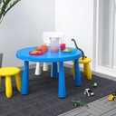 IKEA MAMMUT Stôl + 2 detské stoličky Kód výrobcu 903.651.80,2x403.653.71