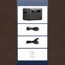 OUKITEL BP3000E Powerbank Przenośna Stacja 2048Wh 3200W UPS Solarna LiFePO4 (18602201374) фото min 14