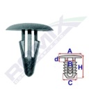 ROMIX 218835 CLIPS CLIPS SELLERIE (NISSAN:27948- M7002) [10] ROMIX OPKphoto 10