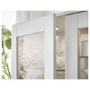 IKEA BRIMNES Vitrína biela 80x190 cm Šírka nábytku 80 cm