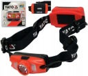 ЛІХТАРИК ЛОБОВЕ LED (СВІТЛОДІОД) 500LM AKUMULATOROWA USB IP44 КОЛІР БІЛИЙ СИНІ ЧЕРВОНІ  (18679705366) фото min 15