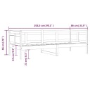 PALIER QUOTIDIEN BLANC LITE BOIS SOSNOWE, 80X200 CMphoto 11