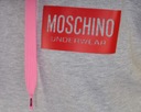 MOSCHINO efektná dámska mikina s kapucňou NEW S Druh prevlečené cez hlavu s kapucňou