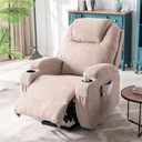 Электрически регулируемое массажное кресло с раскладывающимся диваном для пожилых людей