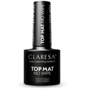 Матовый гибридный лак для ногтей Claresa Top Mat No Wipe