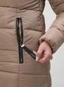 kabát Loap Takka - R65R/Chanterelle Dĺžka nad kolená