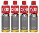 CX80 Xbrake Cleaner 600 мл для тормозов - 4x