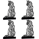 Подставка для книг кот кошки 4 шт.