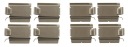 KIT MONTAGE PLAQUETTES FREINS TRW PFK656photo 12