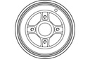 TRW DB4214 Тормозной барабан