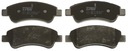 ZAPATAS DE FRENADO CITROEN P. BERLINGO- C2- C3- DS3- XSARA- 206- 207- 208- 307 