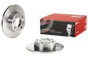 BREMBO DISCO DE FRENADO PARTE DELANTERA FSO POLONEZ 125P 