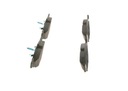 BOSCH ZAPATAS PARTE DELANTERA MERCEDES W210 CHRYSLER CROSSFIRE DODGE MAGNUM 2.0- 95- 