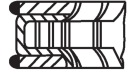 SEGMENTS DE PISTON OPELphoto 11