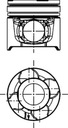 PISTÓN KIT CON PIERSCIENIAMI 