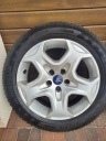 4 X КОЛЕСА 16″ 205/55/16 MICHELIN ALPIN 5, ДАТЧИКИ TPMS, КОВПАКИ FORD  (1092943494) фото min 2