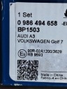 BOSCH КОЛОДКИ ГАЛЬМІВНЕ VOLKSWAGEN 7 AUDI A3  (1093652191) фото min 1