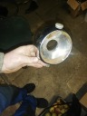 FRAME CHROME HEADLIGHT JAWA DUCK ARMORED  photo 2