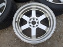 КОЛЕСА ДИСКИ JAPAN RACING JR12 17″9J ET25 4X100 4X114.3 ШИНИ 205/40R17  (1089033640) фото min 5
