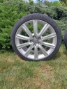 ТИТАНОВІ ДИСКИ AUDI 18 ET 39 5X112 8JX18 H2 4 ШТУКИ Z ШИНАМИ  (1085276733) фото min 1