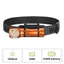 МІНІ ЛІХТАРИК ЛОБОВЕ EDC WURKKOS HD10 1200LM, USB-C, RGB + AKUMULATOREM  (1088156039) фото min 1