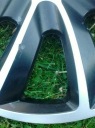 КОВПАК 17″ Z НАКЛЕЙКА OPEL 1SZT, CZARNO-SREBRNY, СТАН UZYTKOWY, OPIS.  (1091892622) фото min 3