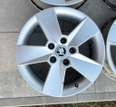 ДИСКИ АЛЮМІНІЄВІ ORYG. SKODA OCTAVIA KAROQ YETI VW 16CALI 6.5J ET46  (1087813458) фото min 5