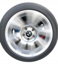 BMW JUDAMIEJI ОБЕРТАЛЬНЕ КОВПАЧКИ DO ДИСКІВ 68MM 3D КОМПЛЕКТ 4 ШТУКИ CZARNO/BIALE  (1084817366) фото min 5
