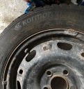 ОРИГІНАЛ КОЛЕСА 4 ШТУКИ R14 Z ШИНАМИ ЗИМОВИМИ OD VW POLO 4 (2003R.)  (1085960241) фото min 3