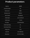 GOOLOO GT4000 – ПРОФЕСІЙНИЙ BOOSTER ПУСКОВИЙ 4000A | 26800 MAH БАТАРЕЯ  (1085455801) фото min 9