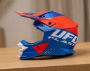 НОВИЙ ШОЛОМ UFO PLAST INTREPID L/XL 57-59 CM MX CROSS ENDURO BLUE/ORANGE  (1090302134) фото min 3