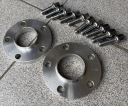ВІДСТАНІ DO КОЛІС ДИСКІВ 5X112 66,6 15MM SWS VW SKODA AUDI MERCEDES + БОЛТИ  (1090855844) фото min 4