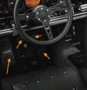 КОМПЛЕКТ RENNLINE -PORSCHE 911/930, 964, 993, ЧОРНИЙ  (1061981305) фото min 2