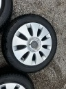 5X112 6,5J X 16” ET50 AUDI OE КОМПЛЕКТ - ЯК НОВЕ ШИНИ A3 A4 205/55R16  (1091574471) фото min 2