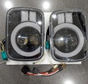 РЕШІТКИ LED (СВІТЛОДІОД) 5X7 7X6 MICTUNING J2 PHOSPHORUS JEEP CHEROKEE XJ / YJ /  (1090973312) фото min 9