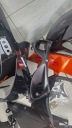 КОМПЛЕКТ ОБТІЧНИК DO SUZUKI GSXR1000 2007-2008 – ПОМАРАНЧЕВИЙ КОЛІР GLOSSY ЧОРНИЙ  (1091703002) фото min 10