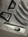 ДЕКОРИ НАКЛАДКИ ДЕКОРАТИВНІ САЛОНУ АЛЮ SZCZOTKOWANE КОМПЛЕКТ BMW F30 F31 F32 F36 F34  (1092864563) фото min 3