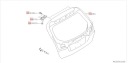 ОРИГІНАЛ КРИШКА БАГАЖНИКА БАГАЖНИКА SUBARU OUTBACK VI 60809AN01A9P  (1089164580) фото min 1