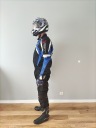 КОМБИНЕЗОН MOTOCYKLOWY, KASK, BUTY, REKAWICE  фото 3