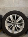 КОМПЛЕКТ КОЛІС LETNICH 15″ VW + ШИНИ CONTINENTAL 185/60 R15 5X100  (1093936554) фото min 2