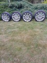 ТИТАНОВІ ДИСКИ AUDI 18 ET 39 5X112 8JX18 H2 4 ШТУКИ Z ШИНАМИ  (1085276733) фото min 5