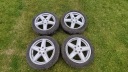 КОЛЕСА ТИТАНОВІ ДИСКИ DEZENT TG 17″ 5X112 + CONTINENTAL WINTERCONTACT 225/45 R17  (1093777613) фото min 1